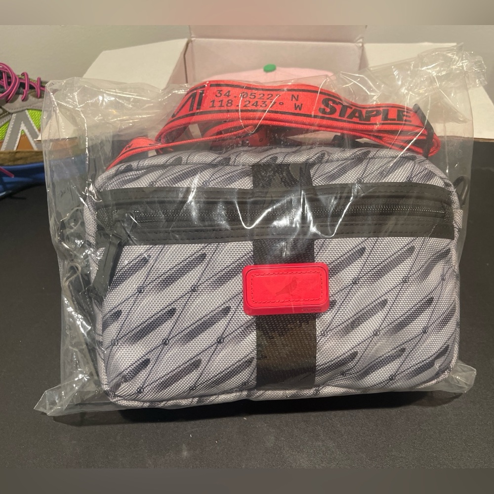 Tumi x Staple travel crossbody bag